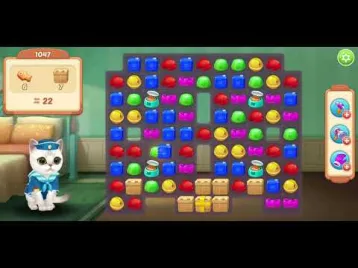 Video guide by Leo Mercury Games: Kitten Match Level 1047 #kittenmatch