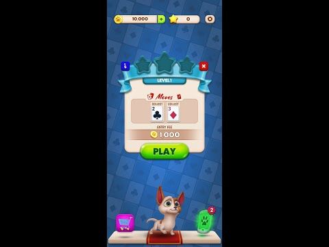 Video guide by Android Games: Solitaire Pets Adventure Level 1 #solitairepetsadventure