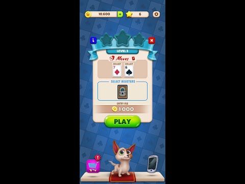 Video guide by Android Games: Solitaire Pets Adventure Level 3 #solitairepetsadventure