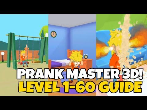 Video guide by TheGameAnswers: Prank Master 3D! Level 1-60 #prankmaster3d