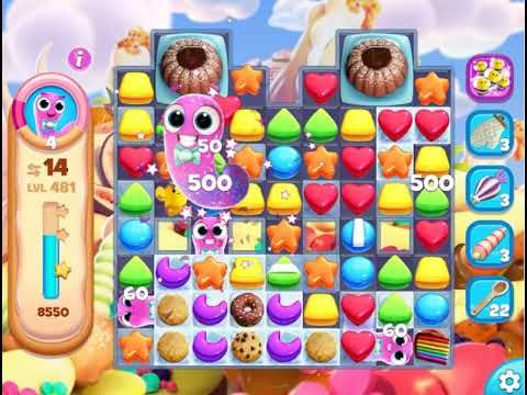 Video guide by Candy Crush Fan: Cookie Jam Blast Level 481 #cookiejamblast