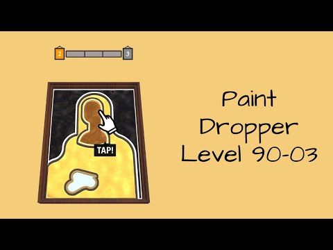 Video guide by Bigundes World: Paint Dropper Level 90-03 #paintdropper