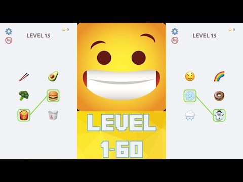 Video guide by Tap Touch: Emoji Puzzle! Level 1-60 #emojipuzzle