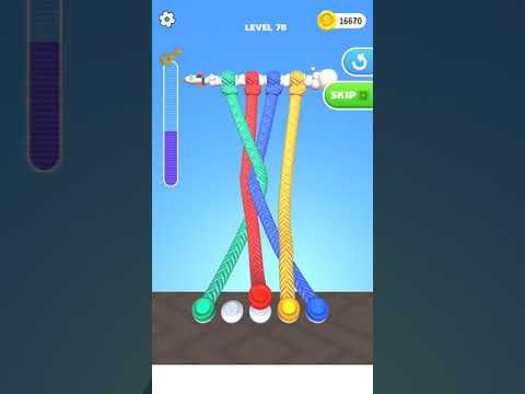 Video guide by Gaming Readdiction: Tangle Master 3D Level 77 #tanglemaster3d