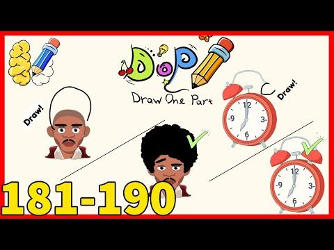 Video guide by PlayGamesWalkthrough: DOP: Draw One Part Level 181 #dopdrawone