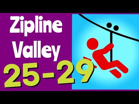 Video guide by How 2 Play ?: Zipline Valley Level 25 #ziplinevalley