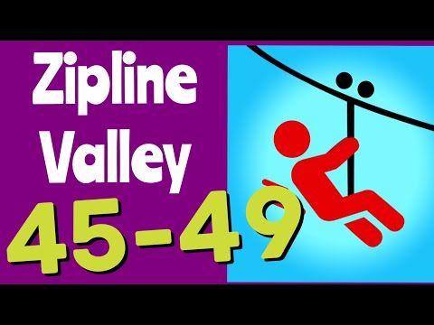 Video guide by How 2 Play ?: Zipline Valley Level 45 #ziplinevalley