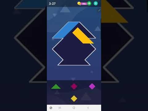 Video guide by This That and Those Things: Tangram! Level 3-27 #tangram