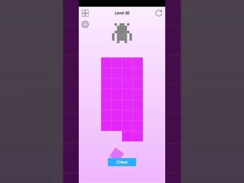 Video guide by Attiq gaming channel: Pixel Match 3D Level 30 #pixelmatch3d