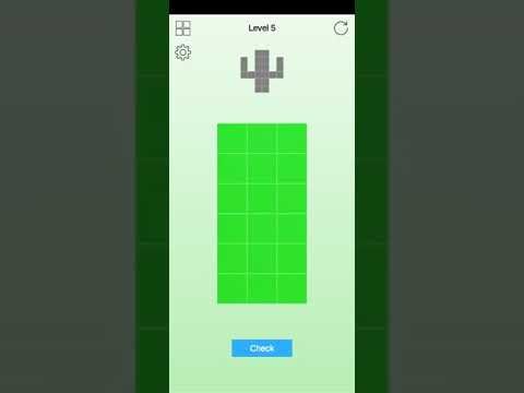 Video guide by Attiq gaming channel: Pixel Match 3D Level 5 #pixelmatch3d