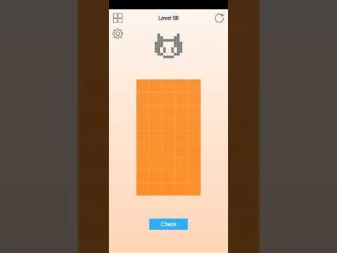 Video guide by Attiq gaming channel: Pixel Match 3D Level 66 #pixelmatch3d