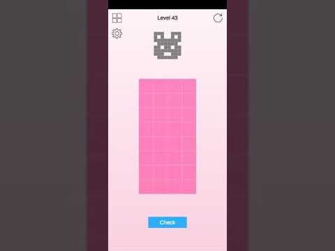Video guide by Attiq gaming channel: Pixel Match 3D Level 43 #pixelmatch3d