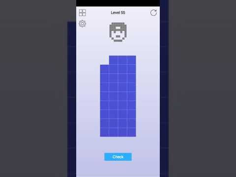 Video guide by Attiq gaming channel: Pixel Match 3D Level 55 #pixelmatch3d