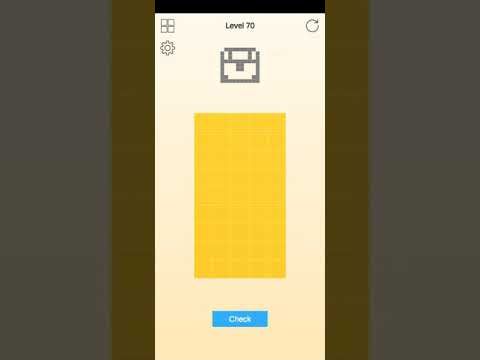 Video guide by Attiq gaming channel: Pixel Match 3D Level 70 #pixelmatch3d