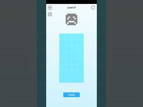 Video guide by Attiq gaming channel: Pixel Match 3D Level 47 #pixelmatch3d