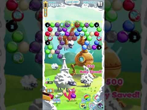 Video guide by IOS Fun Games: Bubble Mania Level 1067 #bubblemania