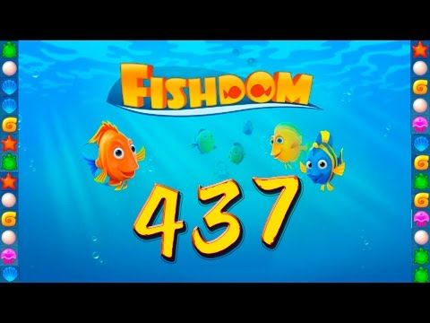 Video guide by GoldCatGame: Fishdom: Deep Dive Level 437 #fishdomdeepdive