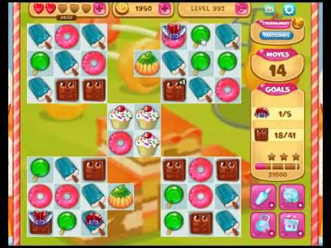 Video guide by Gamopolis: Candy Valley Level 992 #candyvalley