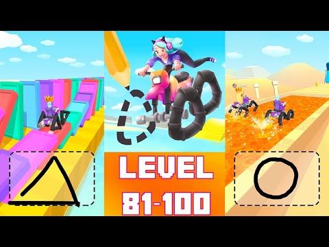 Video guide by Tap Touch: Scribble Rider Level 81-100 #scribblerider