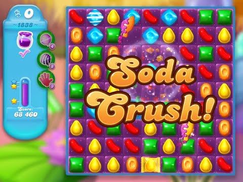 Video guide by Kazuo: Candy Crush Soda Saga Level 1838 #candycrushsoda