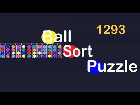 Video guide by Cat Shabo: Ball Sort Puzzle Level 1293 #ballsortpuzzle