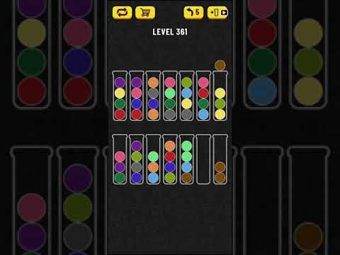 Video guide by Mobile games: Ball Sort Puzzle Level 361 #ballsortpuzzle