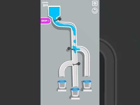 Video guide by Gaming Readdiction: Color Flow 3D Level 211 #colorflow3d