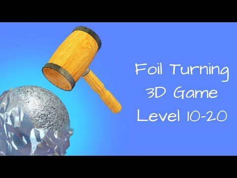 Video guide by Bigundes World: Foil Turning 3D Level 10-20 #foilturning3d