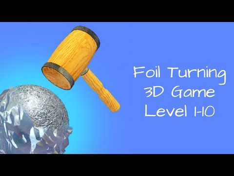 Video guide by Bigundes World: Foil Turning 3D Level 1-10 #foilturning3d
