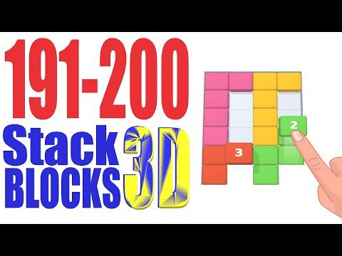 Video guide by Cat Shabo: Stack Blocks 3D Level 191 #stackblocks3d