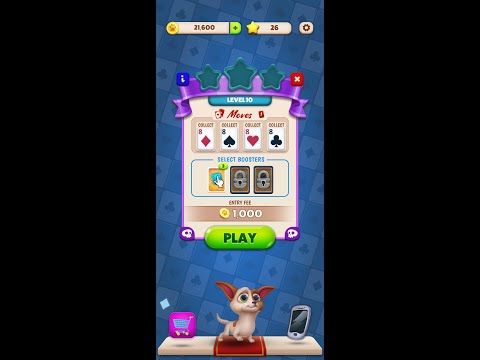 Video guide by Android Games: Solitaire Pets Adventure Level 10 #solitairepetsadventure