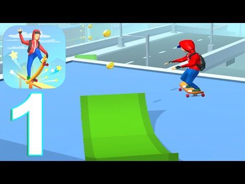 Video guide by Curse Mobile Gameplays: Skater Race Level 1-18 #skaterrace