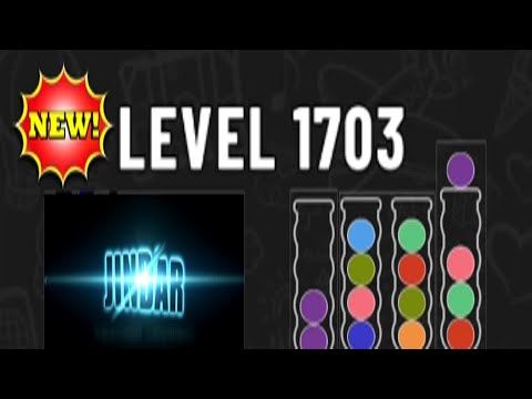 Video guide by JindaR MOBILE GAMES: Ball Sort Puzzle Level 1703 #ballsortpuzzle