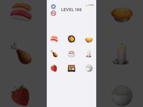 Video guide by Gaming 99: Emoji Puzzle! Level 198 #emojipuzzle