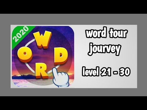 Video guide by Grand Master Answer: Word Tour Level 21 #wordtour