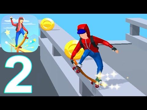 Video guide by Curse Mobile Gameplays: Skater Race Level 19-36 #skaterrace