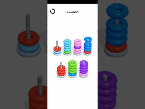 Video guide by Go Answer: Hoop Stack Level 600 #hoopstack