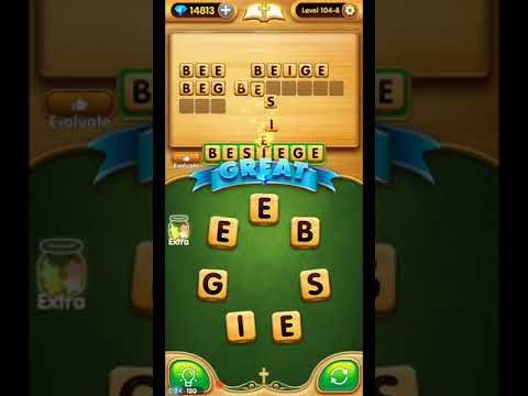 Video guide by ETPC EPIC TIME PASS CHANNEL: Bible Word Puzzle Chapter 104 - Level 8 #biblewordpuzzle