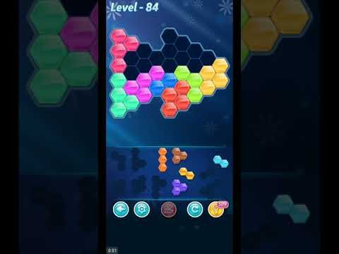 Video guide by ETPC EPIC TIME PASS CHANNEL: Block! Hexa Puzzle  - Level 84 #blockhexapuzzle