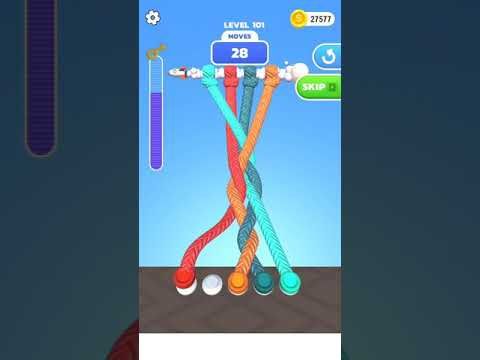 Video guide by Gaming Readdiction: Tangle Master 3D Level 101 #tanglemaster3d