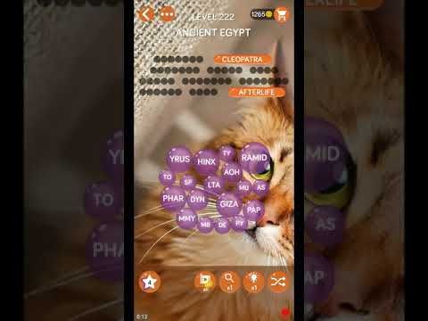 Video guide by ETPC EPIC TIME PASS CHANNEL: Word Pearls Level 222 #wordpearls