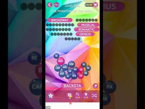 Video guide by ETPC EPIC TIME PASS CHANNEL: Word Pearls Level 698 #wordpearls