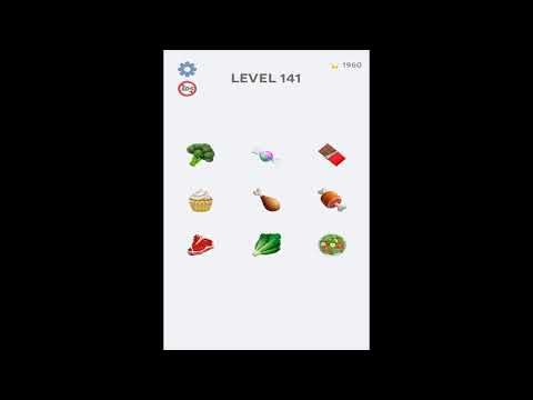 Video guide by MobileiGames: Emoji Puzzle! Level 141 #emojipuzzle