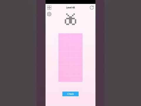 Video guide by Attiq gaming channel: Pixel Match 3D Level 48 #pixelmatch3d