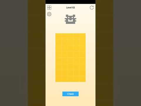 Video guide by Attiq gaming channel: Pixel Match 3D Level 63 #pixelmatch3d
