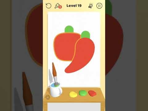 Video guide by RebelYelliex: Paint Puzzle! Level 19 #paintpuzzle