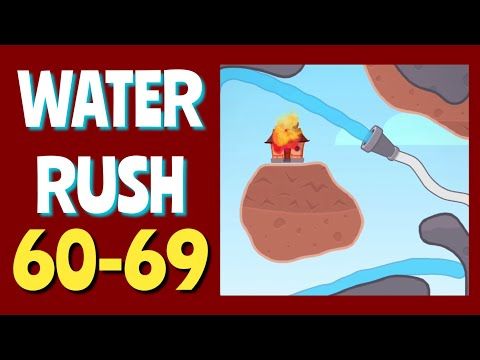 Video guide by How 2 Play ?: Water Rush Level 60 #waterrush