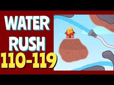 Video guide by How 2 Play ?: Water Rush Level 110 #waterrush