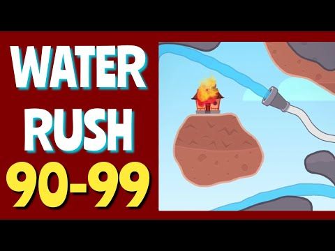 Video guide by How 2 Play ?: Water Rush Level 90 #waterrush