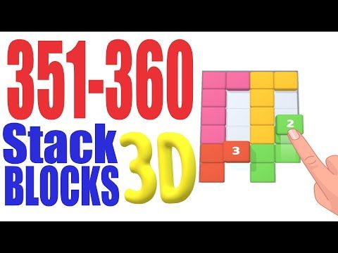 Video guide by Cat Shabo: Stack Blocks 3D Level 351 #stackblocks3d